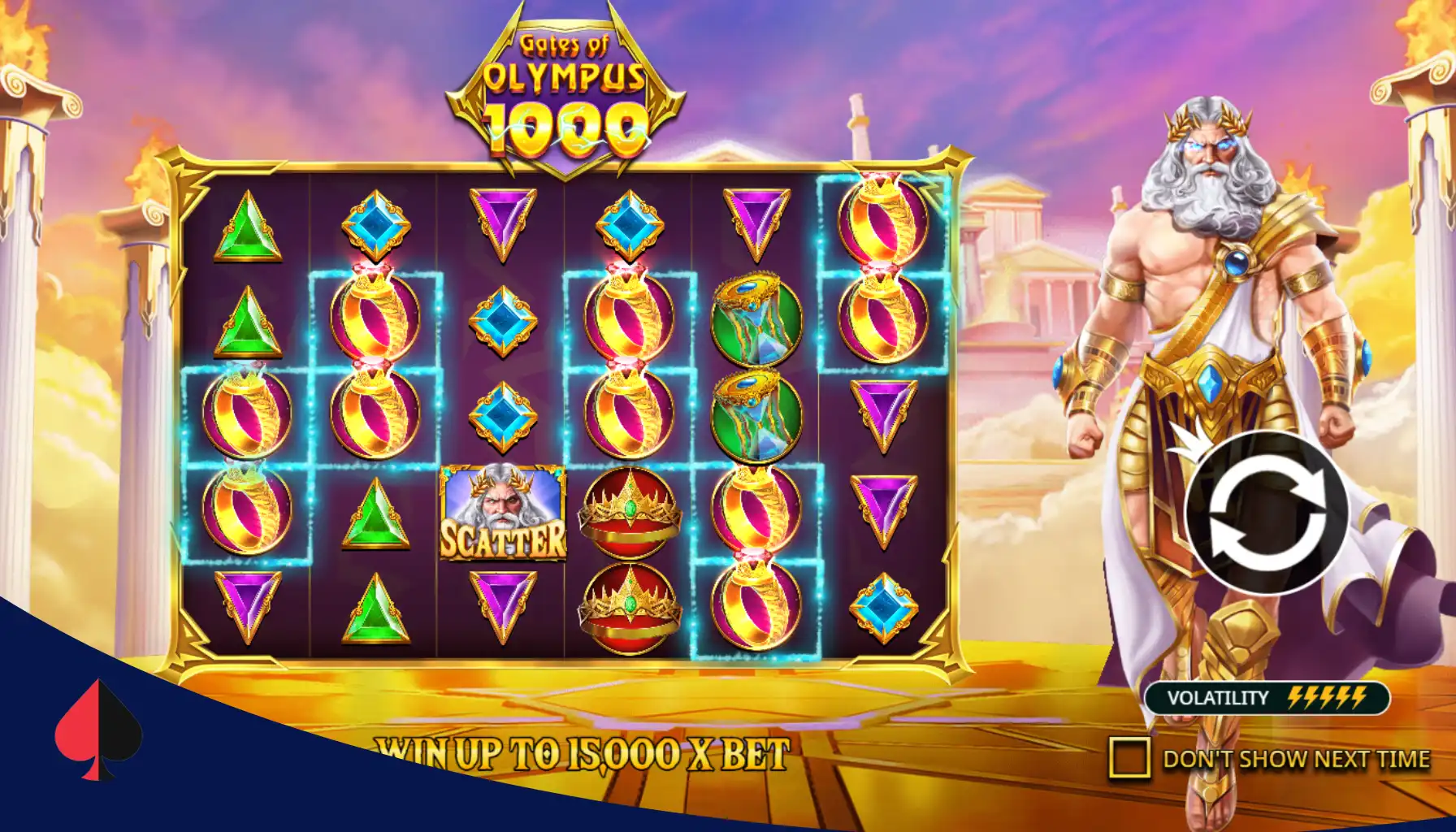 لعبة Gates of Olympus