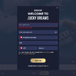 Lucky Dreams register